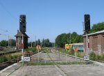 Ausfahrsignale fr die S-Bahn,am 12.Juni 2011,in Bernau.