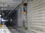 Ein KS Signal im City-Tunnel-Leipzig an der Station Leipzig Hbf (Tief). (14.12.2013) 
