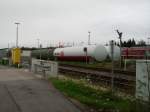 Die DB Tankstelle am 16.08.10 in Kempten Hbf 