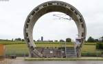 Querschnitt des Katzenbergtunnels am Besucherzentrum bei Efringen Kirchen 20.6.12