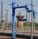 Halle Hbf, 03.07.10 ; noch einmal ein Bild vom Wasserturm am Hbf