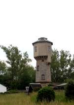 Ein Blick auf dem Wasserturm in Syrau.