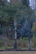 In der Nähe vom ehemaligem BWW Altenburg findet sich dieser Wasserkran.22.10.2017 09:01 Uhr.