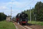 01 0509 am 18.06.2011 auf dem Weg nach Szczecin am ehm. Block Wildtrnke bei Eberswalde.