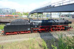 Die Dampflokomotive 01 150 im April 2014 in Dresden.