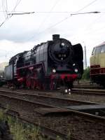 01 118 der Historischen Eisenbahn Frankfurt ist zu Gast in Darmstadt Kranichstein am 11.05.13 