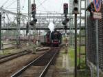 Historische Eisenbahn Frankfurt am Main 01 118 am 16.05.15 mit einen Pendelzug in Darmstadt Hbf