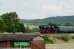 03 1010 auf der Rckfahrt aus Goslar nach Bremen am Abend des 09.07.2011 bei Othfresen 