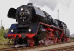 Lokportrait von 03 1010, aufgenommen beim Eisenbahnfest am 08.10.2011 im Bahnmuseum Bw Weimar.