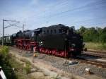 BR 03 2155-4 beim rangieren im Bf. Leipzig-Plagwitz am 01.08.2014