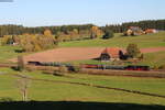 23 1097 und 52 7596 mit dem DPE 24267 (Hausach - Tübingen Hbf) bei Stockburg 15.10.17