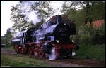 381772 am 28.4.1990 auf der Teutoburger Wald Eisenbahn im Bahnhof Brochterbeck.