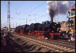 Parade am 26.10.1996 im BW Arnstadt: 381182 hat die 011531 am Haken