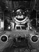 Die Dampflokomotive 39 230 wurde 1923 in der Maschinenbaugesellschaft Karlsruhe gebaut. (Deutsches Dampflokomotiv-Museum Neuenmarkt-Wirsberg, Juni 2019)