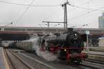 DTO 41 306 am 6.12.13 mit einem Sonderzug in Düsseldorf Hbf.