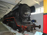 Die Dampflokomotive 044 397-8 ist im Oldtimermuseum Prora zu finden. (April 2019)