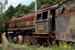 44 2105 am 04.09.2010 im ehemaligen BW Falkenberg oberer Bahnhof. Die Sammlung war dieses Jahr leider nur an diesem einem Wochenende zugnglich.

