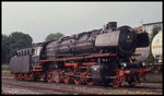 Am 9.7.1989 war die schwere 44404 Güterzuglok noch immer Zuglok für die Sonderzüge des Eisenbahn Kurier, in der Nachfolge heute Eisenbahn Tradition, auf der TWE.