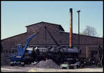 503539 war am 3.5.1990 als Heizlok im BW Nossen tätig.