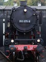 Die 053 075-8 im Eisenbahnmuseum Bochum (September 2016)