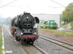 50 3648 steht fr Fhrerstandsmitfahrten im Bahnhof Stollberg zur Verfgung, 09.09.07