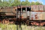 Eine von 10 BR 50 35 der Loksammlung Falz am 12.09.09 im ehemaligen BW Falkenberg oberer Bahnhof.