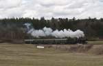 50 2740 mit Sonderzug von Gerolstein nach Ulmen am 2. April 2010.