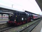 50 3501 mit Sonderzug aus Meiningen am 9.12.06 in Wrzburg Hbf.