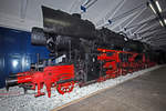 BR 52 der Lokomotivfabrik Henschel & Sohn ausgestellt im Eisenbahn &  Technik Museum Rügen in Prora. - 15.04.201