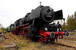 Die 52 6666 der Berliner Dampflokfreunde beim 14. Bahnfest im Bw Schöneweide am 23.09.2017.