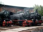 52 8183+ 75 501+ 94 2105 im Schwarzenberger Eisenbahnmuseum
