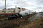 Historische Eisenbahn Frankfurt am Main 52 4867 mit einen Sonderzug am 05.12.21 in Rüsselsheim am Opelwerk