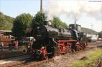 Dampflokomotive 52 6106 von der Vulkan Eifelbahngesellschaft aus Gerolstein im Einsatz bei den Museumstagen in Bochum Dahlhausen. 20.9.08