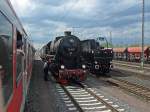 Frankfurter Hafenbahn 52 4867 neben CFL 5519 in Koblenz Ltzel am 22.5.2011 