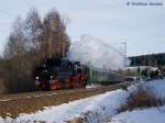 52 7596 mit DPE 69440 nach Triberg bei St. Georgen am 28.12.11