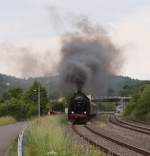 Es dampfte im Alsenztal - Dampfspektakel 2014 in der Pfalz am Sonntag 01.06.2014.