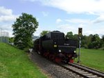 Historische Eisenbahn Frankfurt am Main 52 4867 Tender vorraus am 16.05.16 beim Dampfspektakel im Taunus bei Königstein