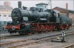 57 3297 beim Dresdener Dampflokfest im Bw Dresden Altstadt