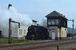 Sonderzug zum Dampfloktreffen: Nossen mit 58 311 der Ulmer Eisenbahnfreunde 13.04.2019