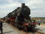 58 311 der Ulmer Eisenbahnfreunde beim Bahnhofsfest in Ulmen/Eifel.26.4.08