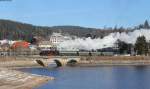 58 311 mit dem DPE 90153 (Seebrugg-Titisee) bei Schluchsee 31.12.13