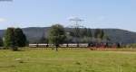 64 419 und 52 7596 mit dem DPE 20390 (Titisee-Seebrugg) bei Titisee 11.8.12