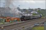 Auf dr schwäbische Eisebahne - oder - 10 Jahre Bodo. 

64 419 verlässt mit ihrem Sonderzug Ravensburg. Mai 2014.