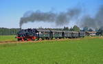 70 083 hat im August 2007 Oberwarngau verlassen und macht sich auf den Weg nach Tegernsee