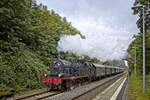 78 468 mit einem Sonderzug auf der  Bergischen Runde  in Solingen-Schaberg (28.08.2021)