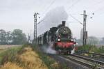 Am 23.10.2021 war die 78 468 mit einem Sonderzug von NostalgieZugReisen von Münster nach Koblenz unterwegs, hier dampft sie bei Neuss-Norf in Richtung Dormagen