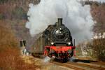 78 468 mit Sonderzug nach Willingen in Wennemen, am 12.02.2022.