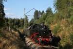 86 333 mit dem DPE ***** (Titisee-Seebrugg) am Windgfällweiher 30.8.15