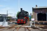 91 896 auf der Drehscheibe im SEM Chemnitz-Hilbersdorf.