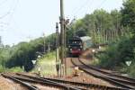 125 Jahre Rbelandbahn - Prsentation der 95 027 im Harz.